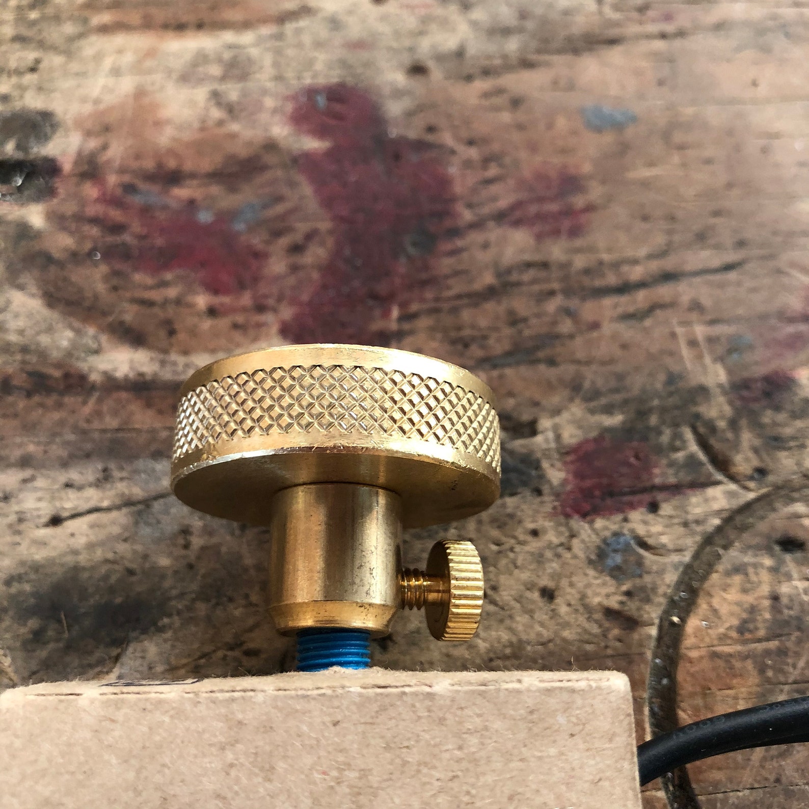 Knurled Dimmer Knob Solid Brass Wheel for Lamp Switches Etsy