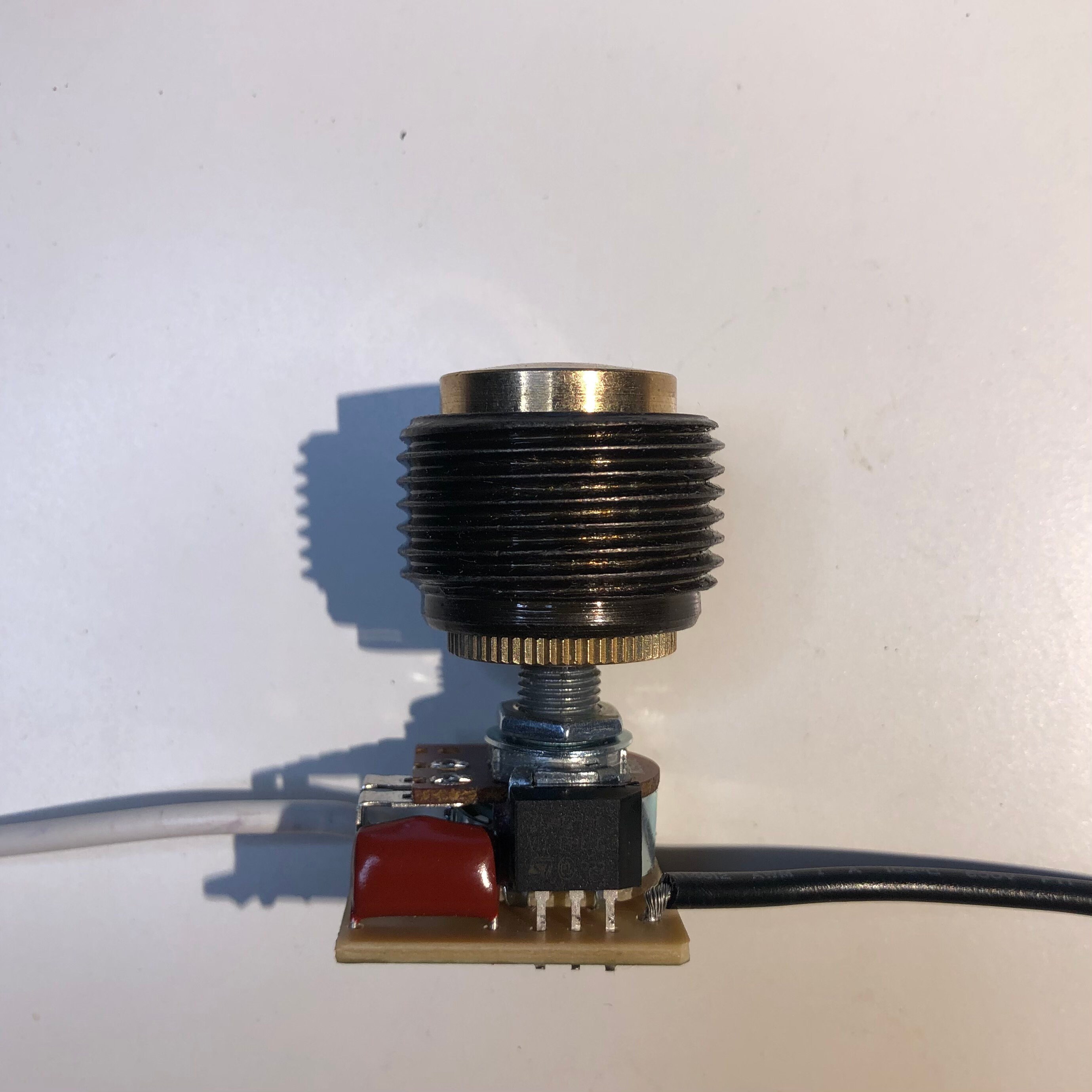 Retro Metal Dimmer Knobs Rotary knob brass Distressed steel Etsy