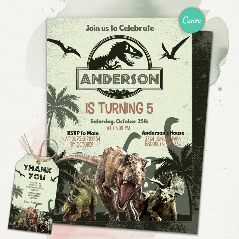 Dino Boy Birthday,Dinosaur Birthday,Jurassic Birthday,T-rex Party Invite,Dinosaur Invite,T Rex Birthday,Dinosaur Invitation,Three Rex,Dinomite Party,Dinosaur Party Card,Dinosaur Park Invite,Editable Template,Three Rex Birthday