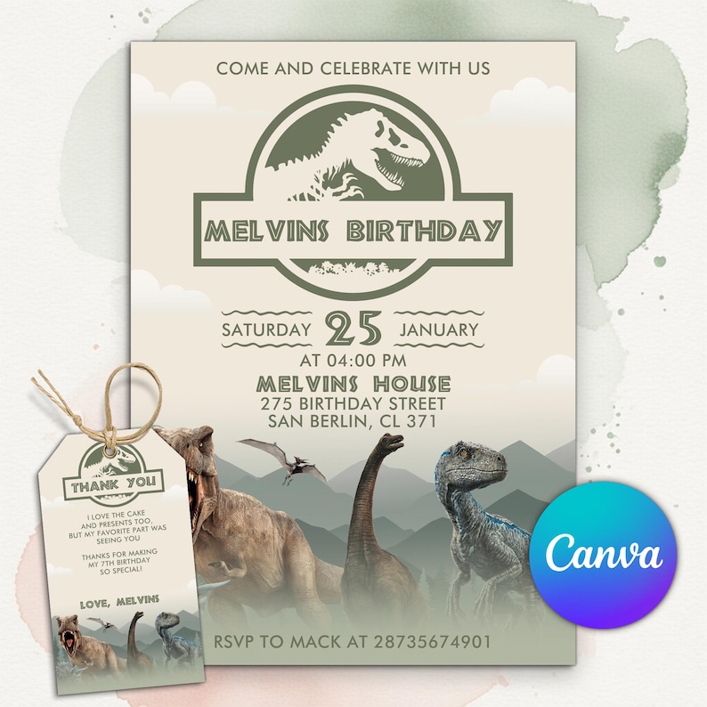 T-rex Party Invite,Dinosaur Invite,T Rex Birthday,Three Rex Birthday,Three Rex,Dinomite Party,Dinosaur Party Card,Dino Boy Birthday,Dinosaur Birthday,Jurassic Birthday,Dinosaur Park Invite,Dinosaur Invitation,Editable Template
