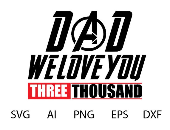 Personalized We Love You 3000 Gift For Dad Avengers Dad Mug Etsy Personalized We Love You 3000 Gift For Dad Avengers Dad Mug Etsy