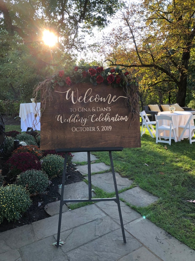 Custom Carved Event Wood Sign With Full Customization Etsy