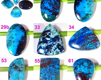 Jewelry Making Gemstones. Beautiful Azurite 01 Pieces Gemstones 54 Carat Weight Azurite Gemstone 46x18x7 MM Approx Size