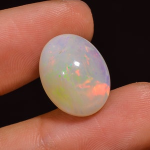 Natural Ethiopian Opal Gemstone Mix Cabochon Ethiopian Opal Stone Loose Ethiopian Opal Gemstone Jewelry Making Gemstone For Pendant 18)8.70CT 12X16X8MM