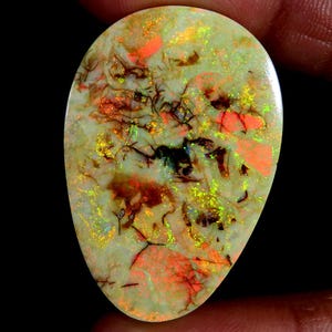 Opale monarca / Pietra preziosa di opale sterling / Pietra di opale monarca cabochon a forma mista / Pietra preziosa di opale sfusa / Pietra preziosa per la creazione di gioielli / JKB-743