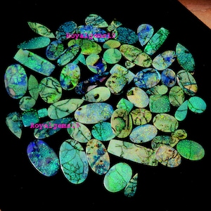Pietra preziosa di opale monarca/sterlina da 500,00 carati / Pietra preziosa di opale monarca cabochon misto / Pietra preziosa di opale monarca / Pietra preziosa per la creazione di gioielli / BL112