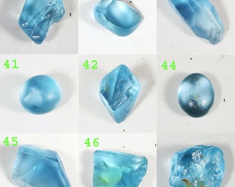 Natural Sky Blue Topaz Facet Rough Gemstone | Gemstone For Jewelry Making |