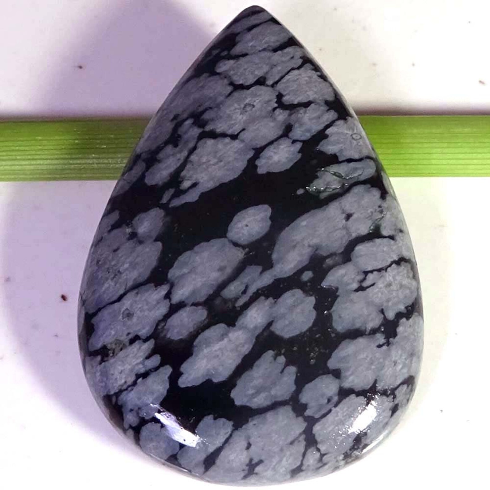 100 Natural Snow Flake Jasper Cabs Snow Flake Jasper Gems Etsy