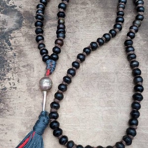 Mala 108 Bone Beads  RosaryBuddhist