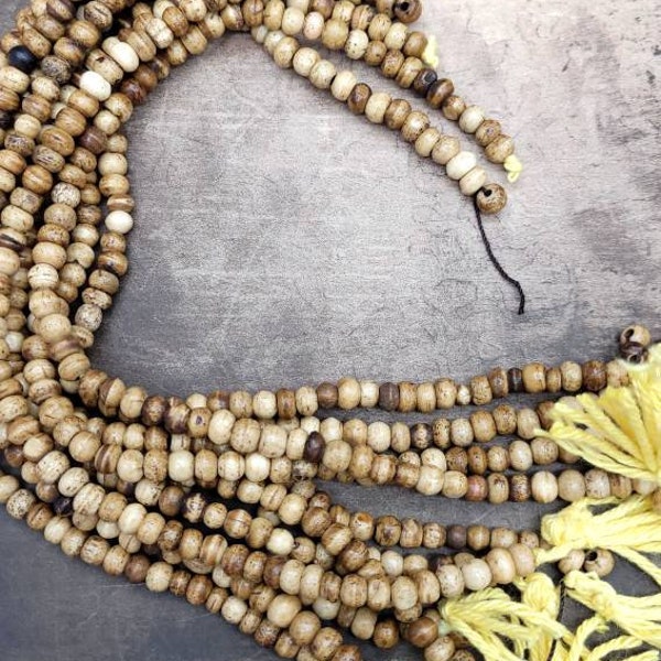 Handmade bone beads / African beads / Carbed bone beads / Jewelry supplies / Native Anerican beads/ Ethnic beads / Boho beads / Tribal beads