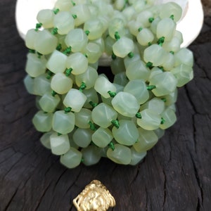Jade Natural Stone Beads Of Afghanistan, Healing Stones, Full Strand 19-20&quot; 9-15mm ×8-13mm, Jewelry Supplies