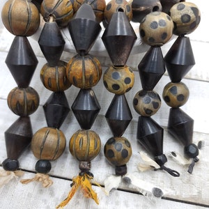 Beautiful Natural Buffalo Bone Beads / High Quality Natural Vintage Bone Beads / Hand Carved Beads / Option to choose / Jewelry Supplies.