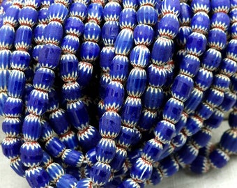 Multilayer Chevron Beads From Java Indonesia /7-10mm x 7-8mm Choose Full Strand 21" Inches 62-64 Or Half Strand / Vintage / Jewelry Supplies