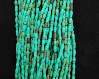 Beautiful Heishi Beads Turquoises Afghani /Strand 15"  4-5mm x 3mm 89-95 Beads / Jewelry Supplies.