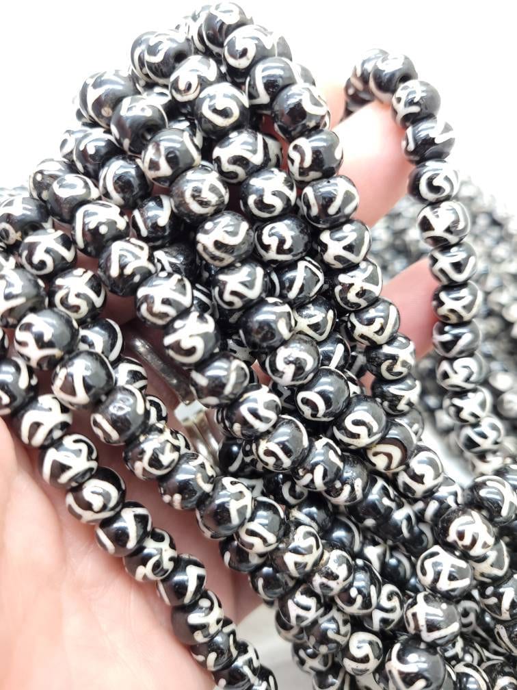 Prayer Beads / Buddhist Prayer Necklace / 108 Bone Beads Etsy