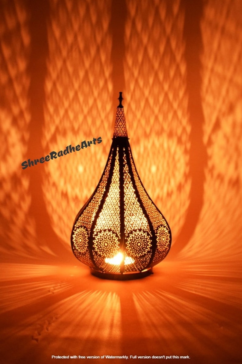 Handmade Moroccan Lantern Design Decor Lamp Spectacular Etsy