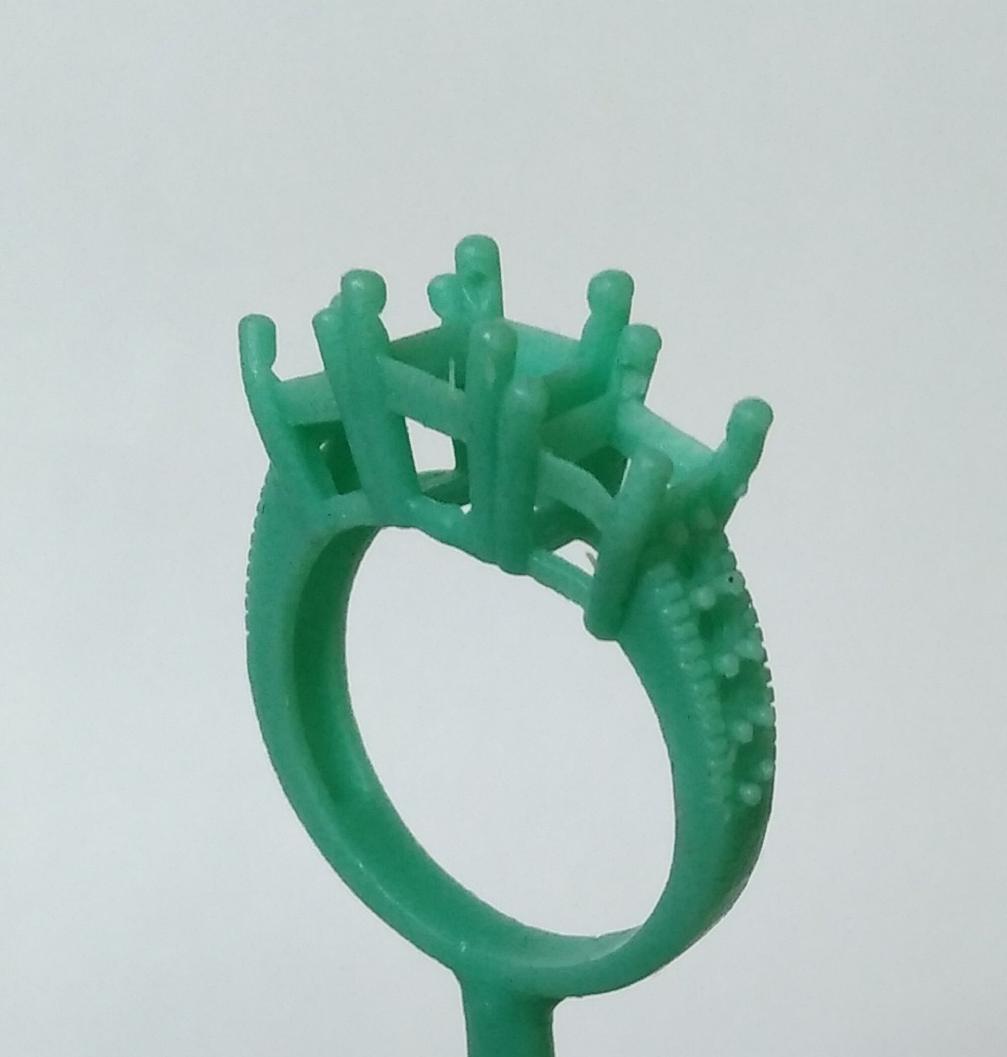 Wax Pattern Mold Ring Jewelry Brass/925 Sterling Silver Three Etsy