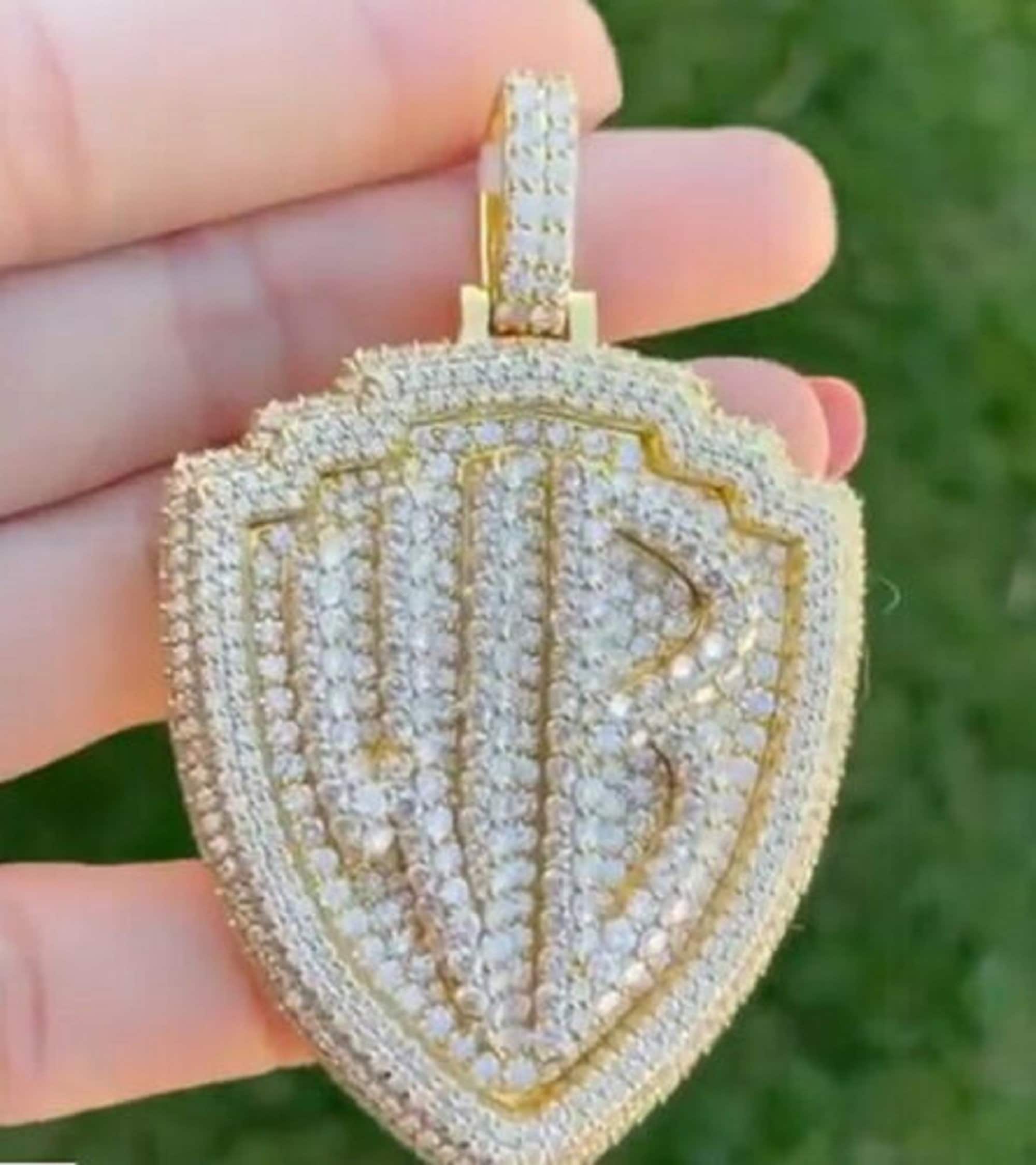 Men's 3.75 Ct Moissanite / Diamond 