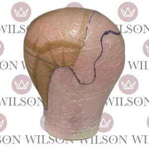 Wig foundation - Lace front cap // For ventilating hair, Thinning hair, Knotting hair, Wig making, Lace base, Bespoke wig cap