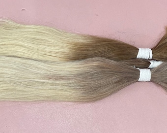 10” Topper - Rooted ash/bleach blonde human hair // Clip in hair topper, Thinning hair, Real hair loss solutions, Lace front wigs, Lace base