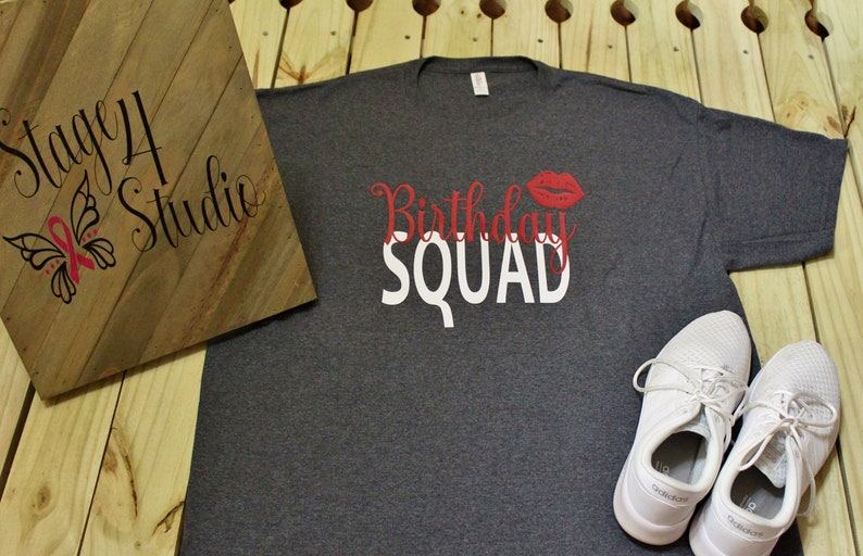 Birthday Friend Shirt Birthday Shirts Unisex Tshirt Squad Shirt, Birthday Squad T-shirt