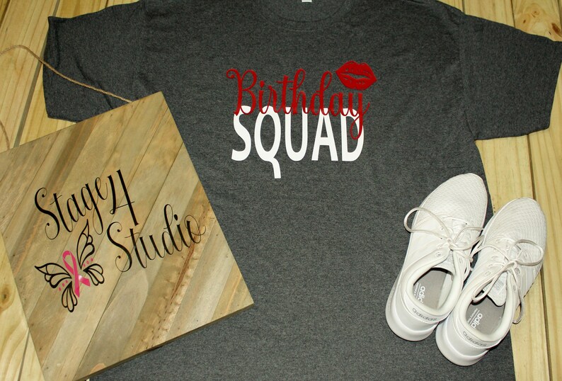 Birthday Friend Shirt Birthday Shirts Unisex Tshirt Squad Shirt, Birthday Squad T-shirt
