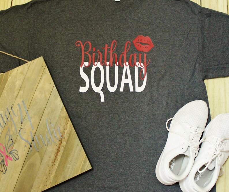Birthday Friend Shirt Birthday Shirts Unisex Tshirt Squad Shirt, Birthday Squad T-shirt