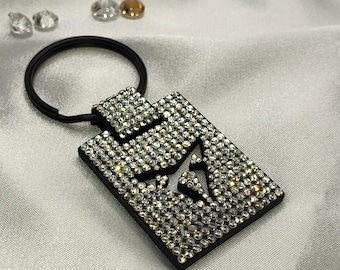 Originele OEM Cupra | Sleutelhanger Sleutelhanger Logo Embleem Partij | met originele Preciosa®-kristallen | Formentor Terramar Tavascan Geboren Ateca Leon