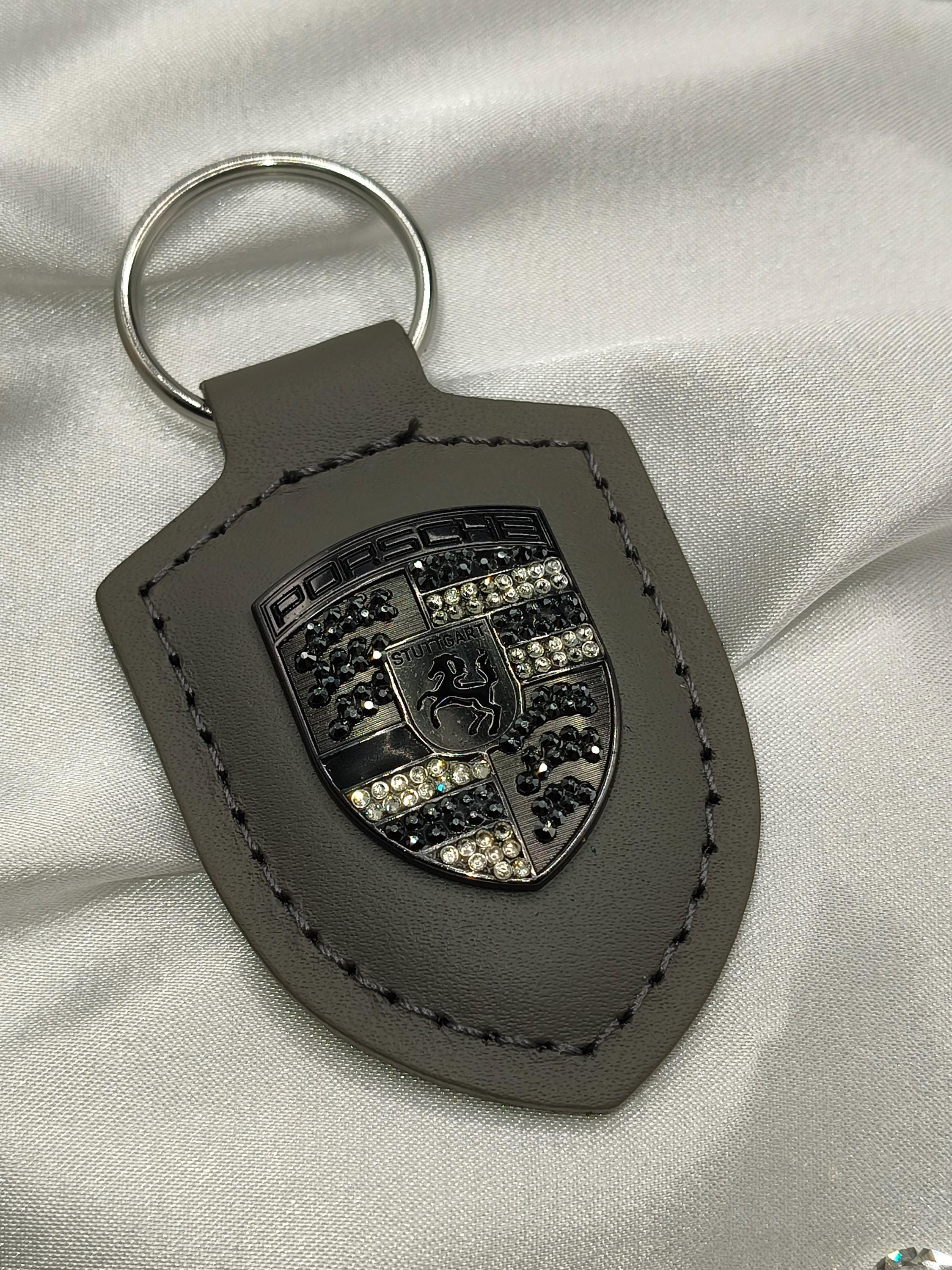 Original OEM | Porsche Turbonit Grey (limited Edition) Keychain 