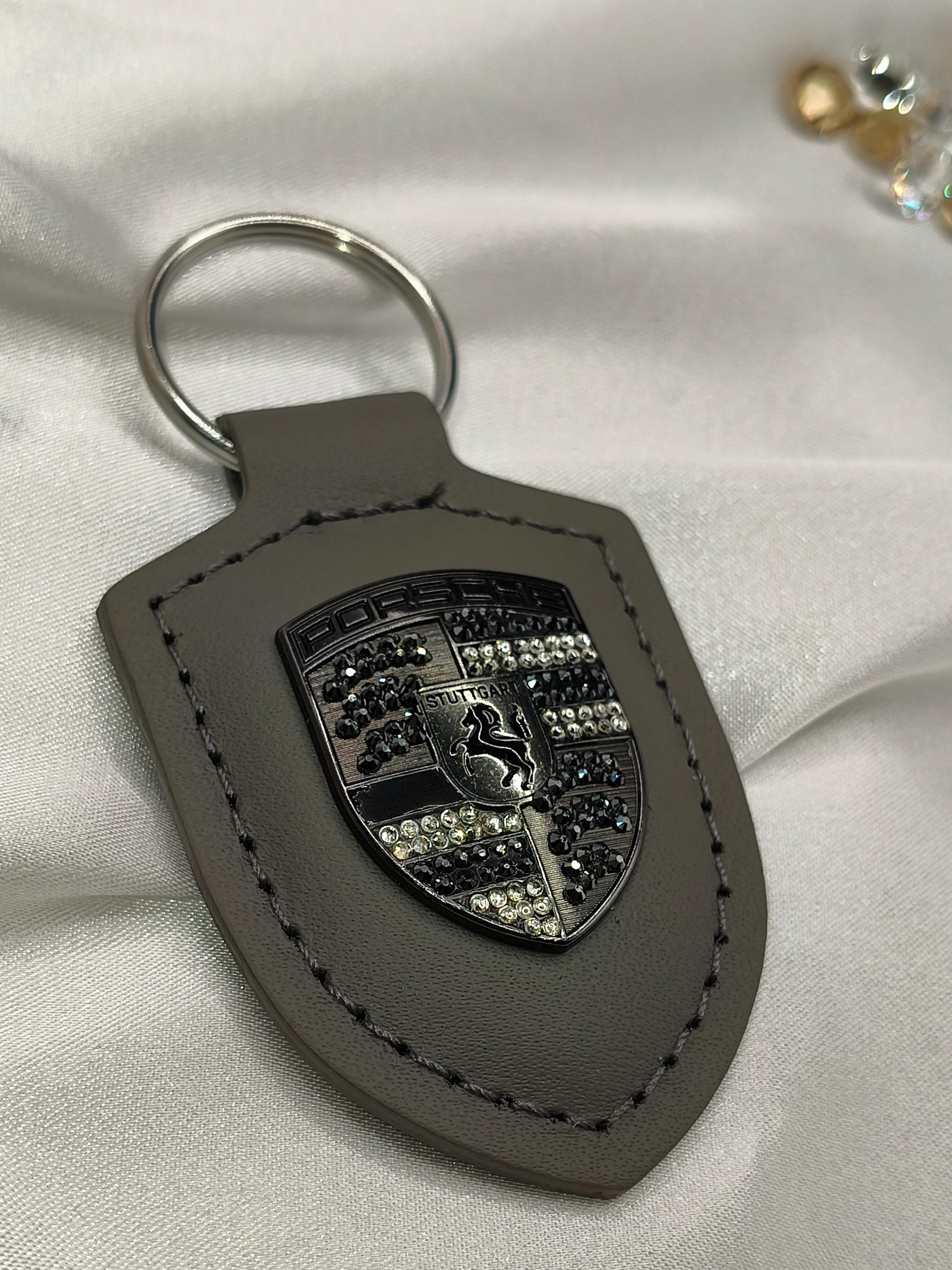 Original OEM | Porsche Turbonit Grey (limited Edition) Keychain