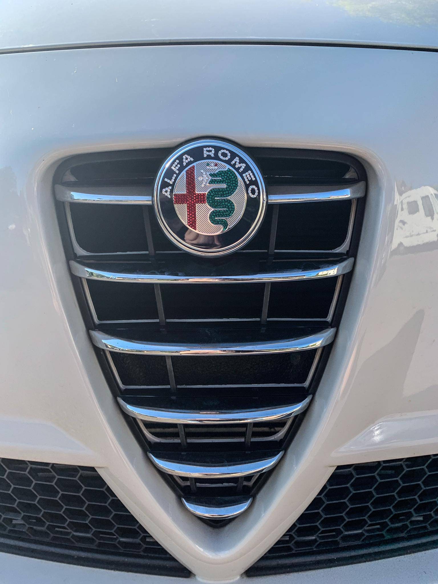 Original OEM Alfa Romeo | Batch Logo Emblem Set | Front+rear Original OEM Alfa Romeo | Batch Logo Emblem Set | Front+rear