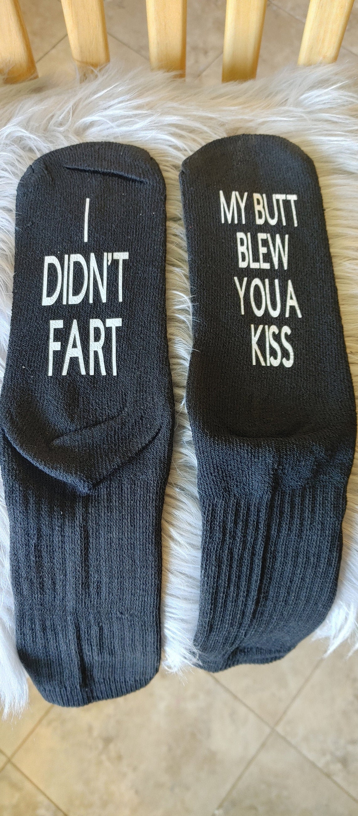 Funny Socksart Socks Gag Gift Novelty Socksfor Him Etsy