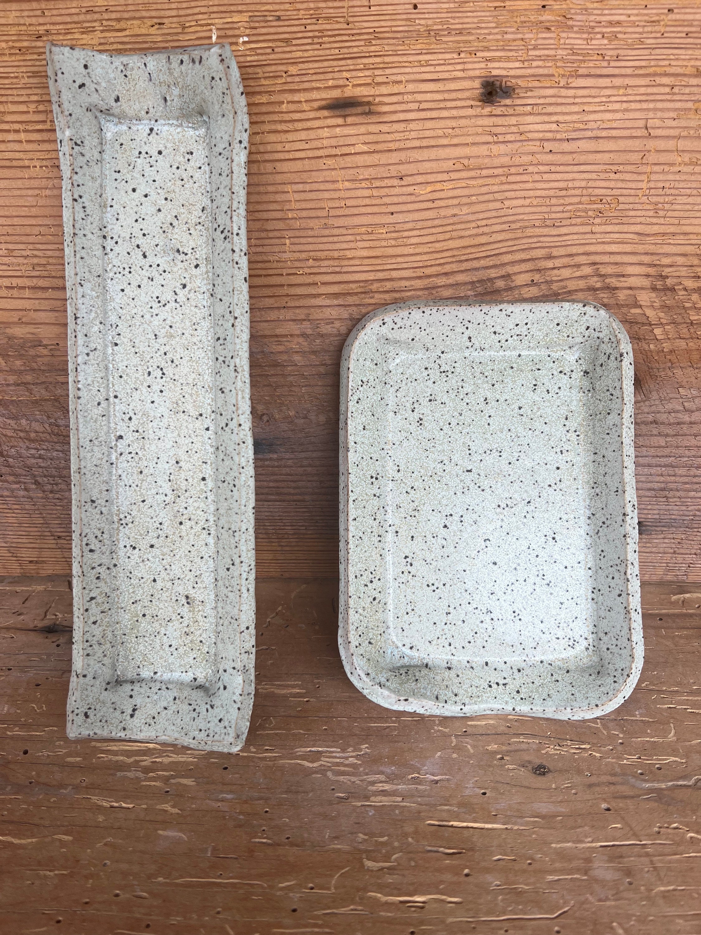 Handmade Ceramic Cracker Dish: Rustic Appetizer Serving Platter - Etsy
