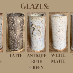 Handmade Ceramic Match Stick Holder Versatile & Decorative, Available in Various Glazes image 9