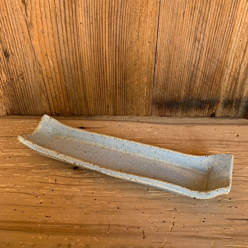 Ceramic Cracker Dish Appetizer Serving Platter Handmade Etsy