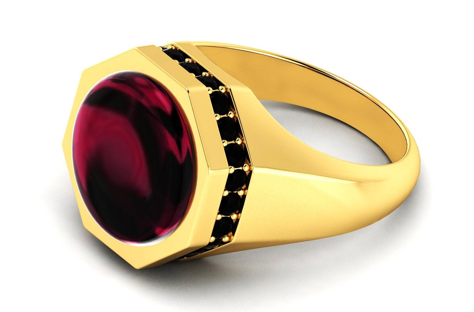 14k Gold Ring for Men 14k Gold Ring for Men 14k Etsy