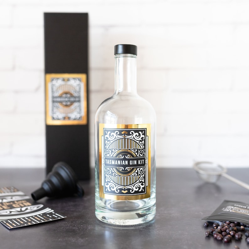 Make your own Tasmanian Gin Kit Gin Lover gift Botanicals