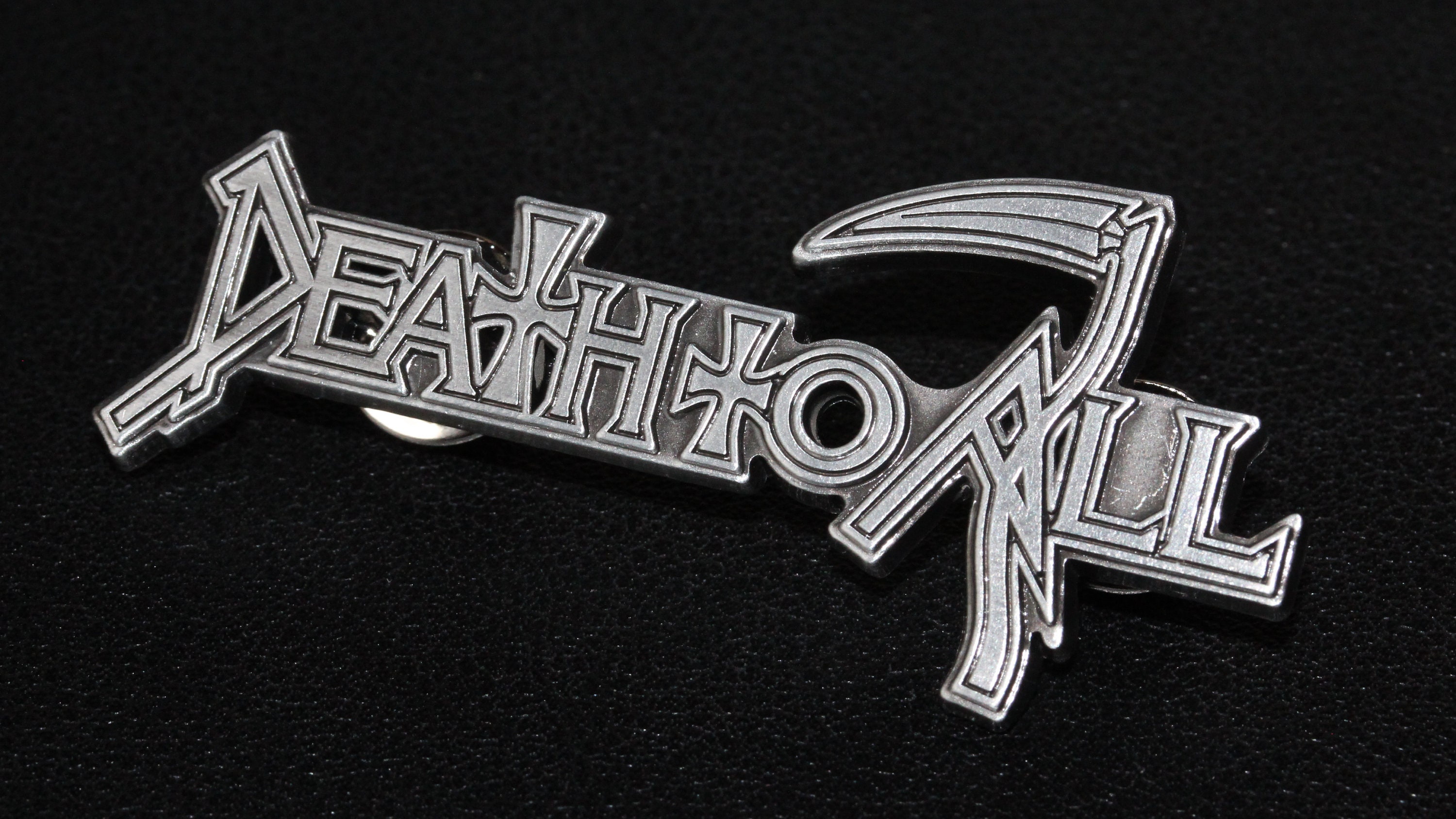 Official DEATH to All Pin Spirit Crusher Magazine Chuck Schuldiner
