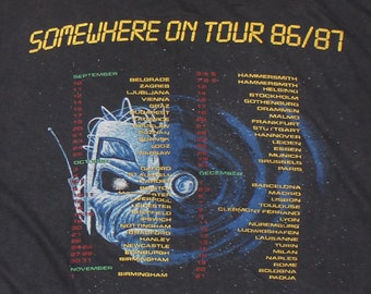 ヴィンテージ アイアン・メイデン「Somewhere On Tour 86/87」ツアー 