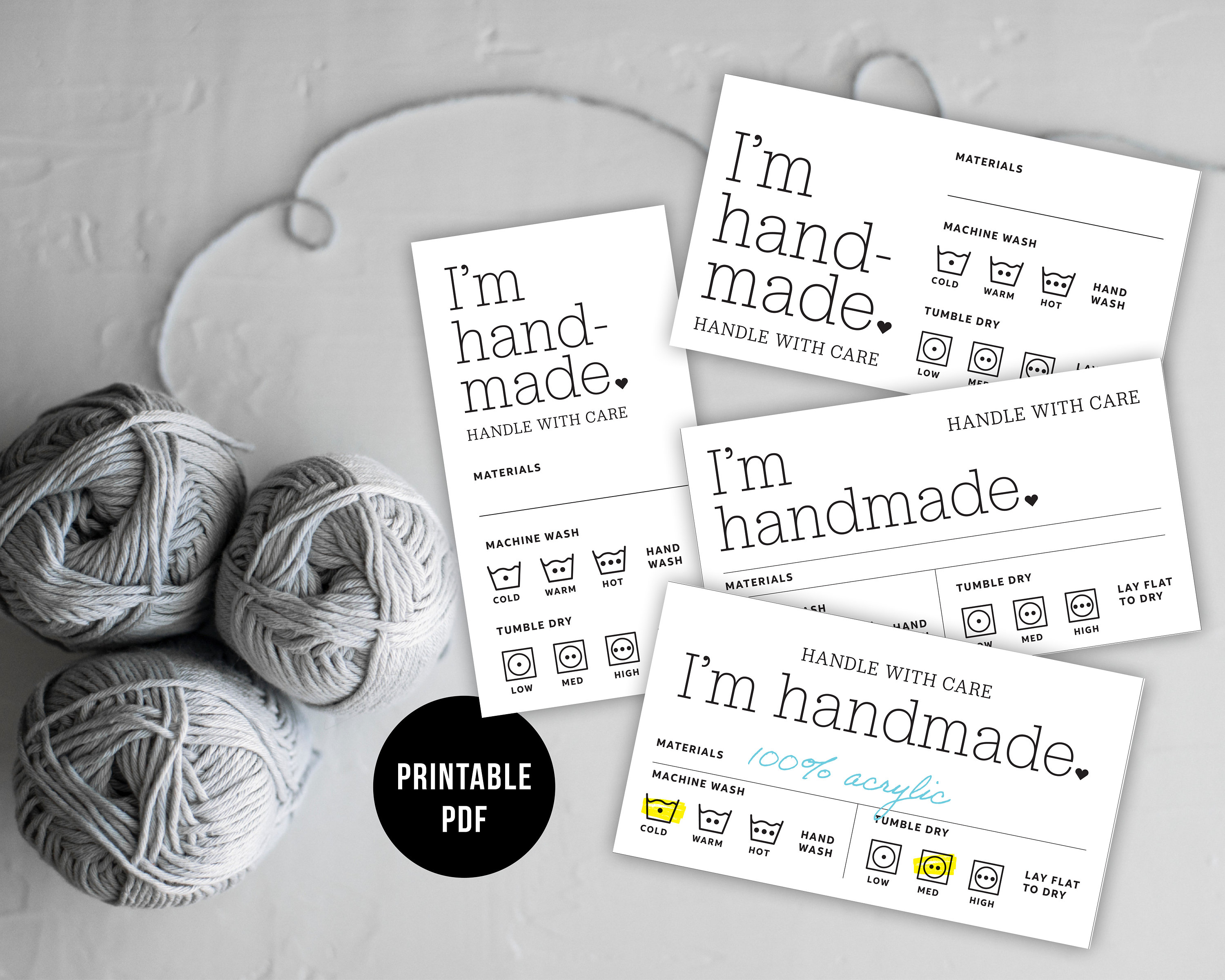 75 Free Printable Labels {Make it Handmade} 