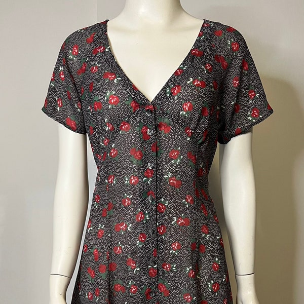 Vintage Esprit Floral Mini Dress