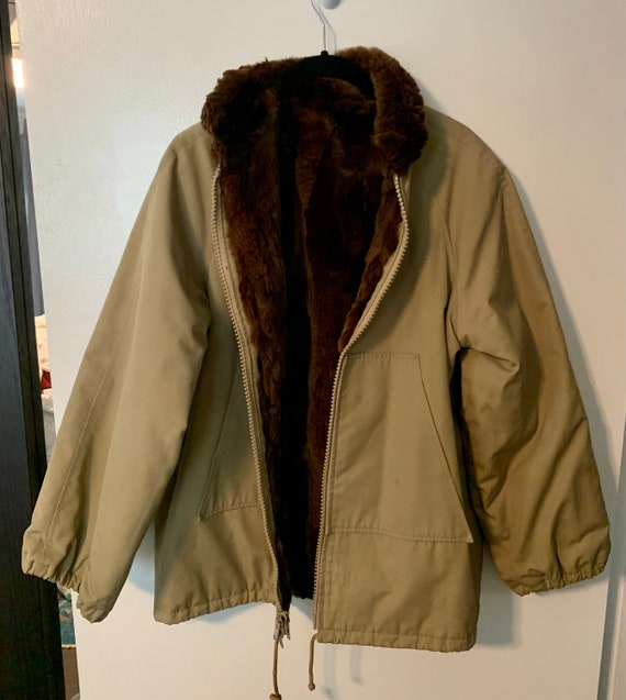 Awesome Vintage Fur Lined Fall/Winter Jacket - image 2