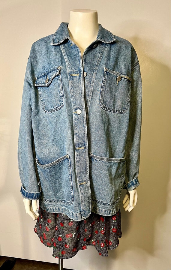 Vintage Liz Claiborne Denim Jacket/Chore Coat