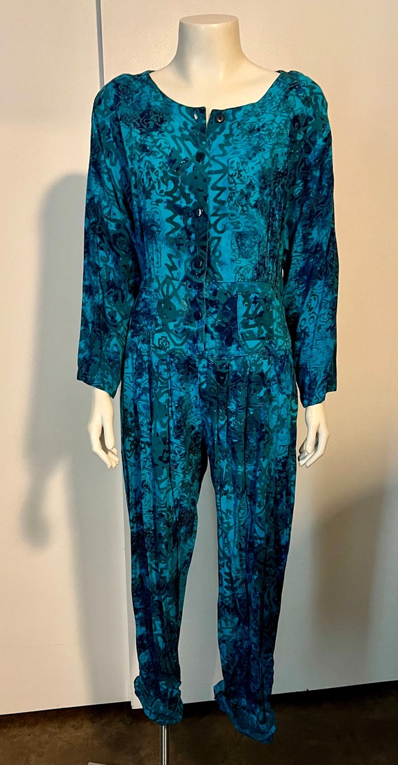 Fun Tribal Print Vintage Jumpsuit Romper