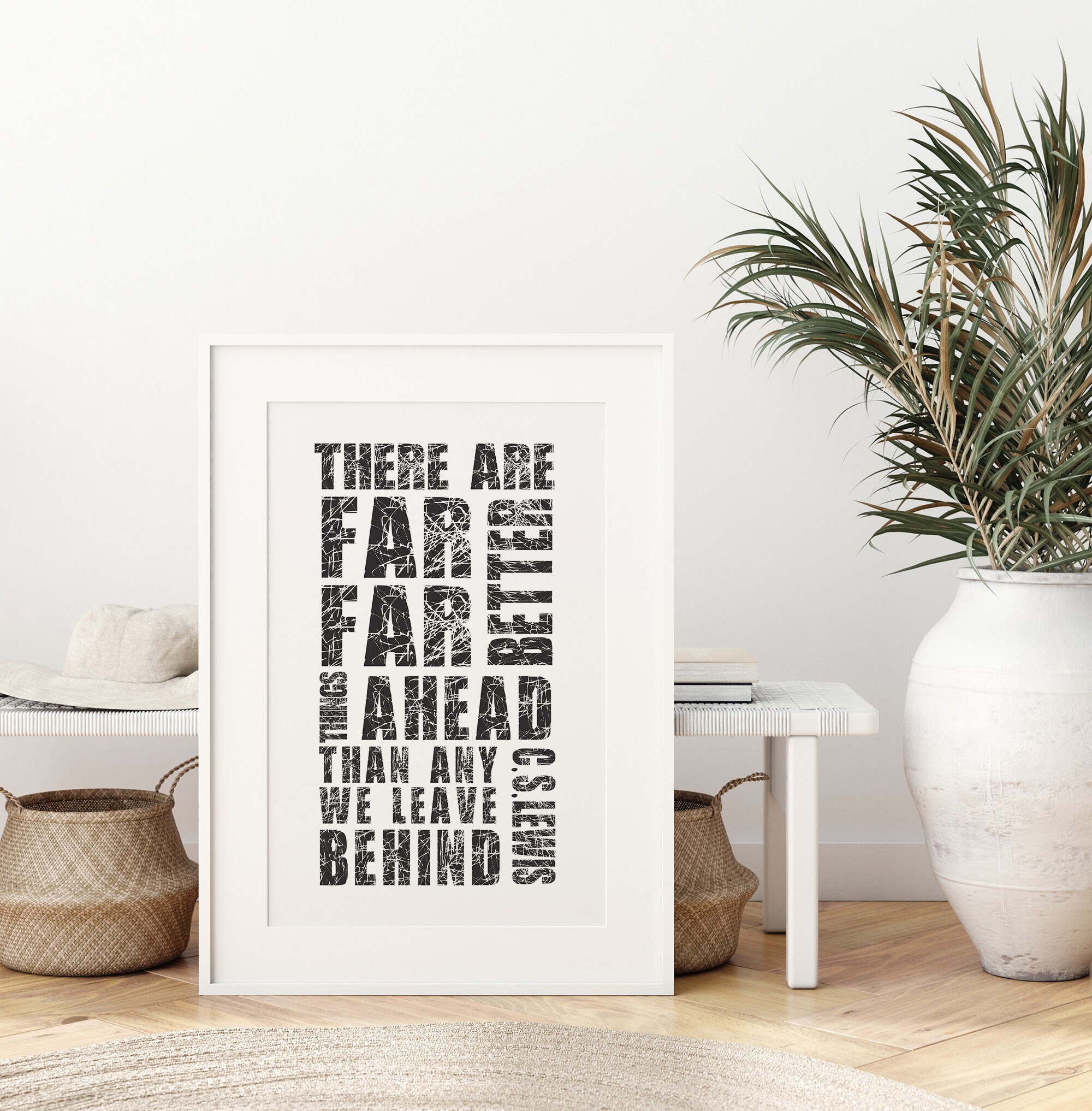 CS Lewis Literary Quote 'there Are Far Far Better Things Ahead Than Any ...