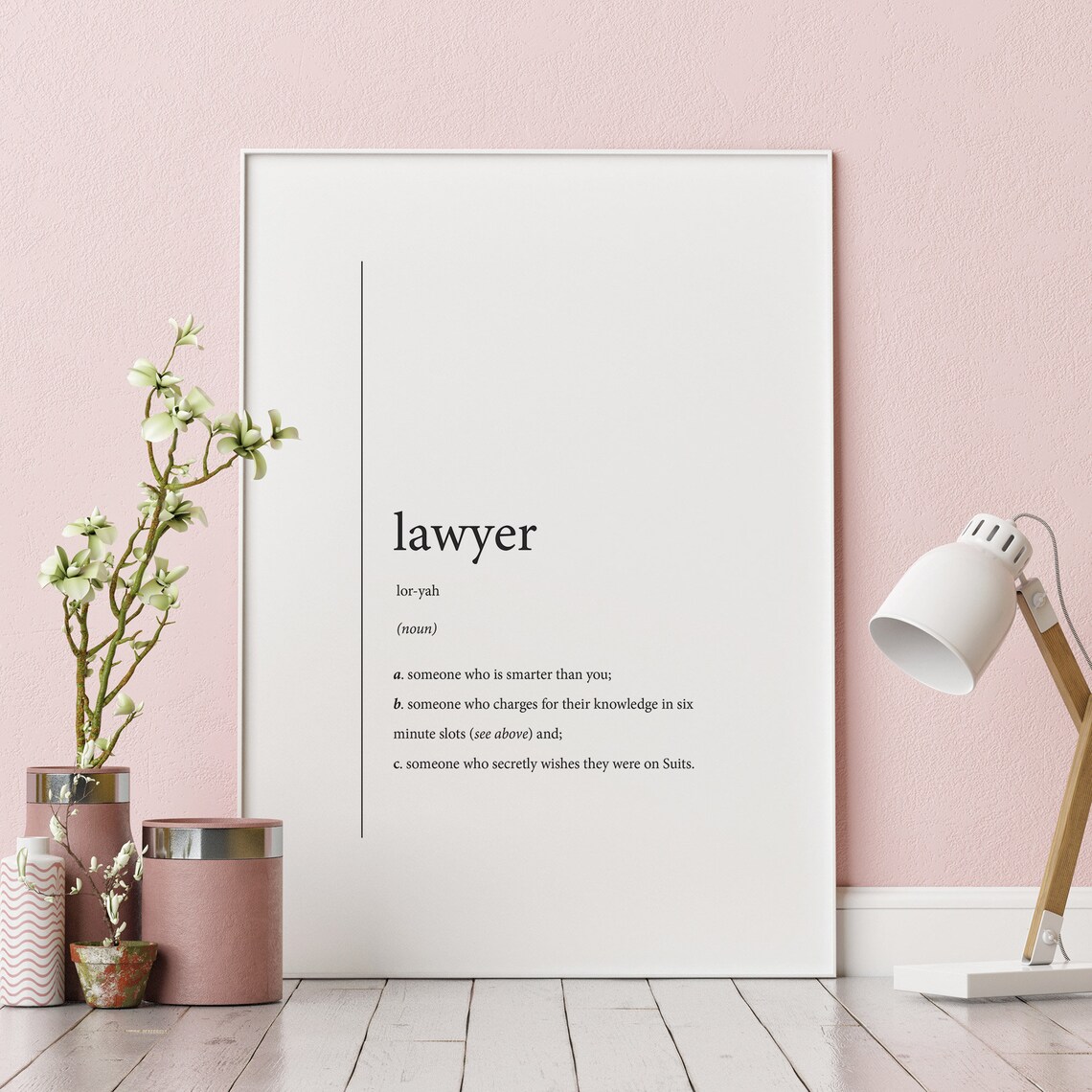 Lawyer Definition Printable Law Graduation Gift Etsy New Zealand