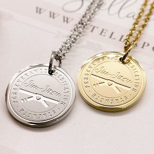 Women&#39;s Jiu-Jitsu Charm Necklace | BJJ Gift for Her - Hypoallergenic and Tarnish-Resistant