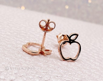 Tiffany shop apple earrings