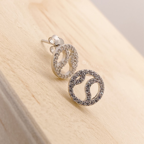 Tennis ball shop earrings