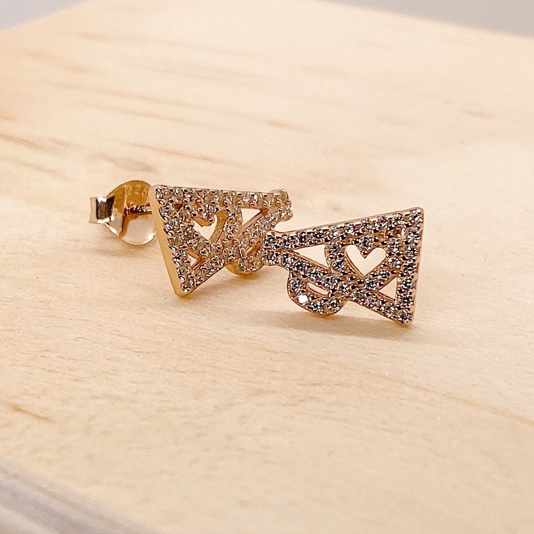 Tiny Cheer Megaphone Earrings / Cheer Holiday Gifts / Cheer Etsy